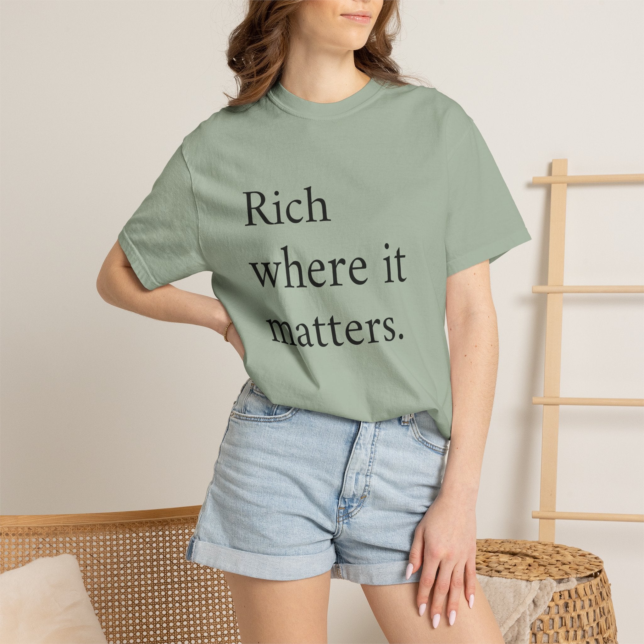 LiveRicher Legacy tee | Rich Where It Matters t-shirt