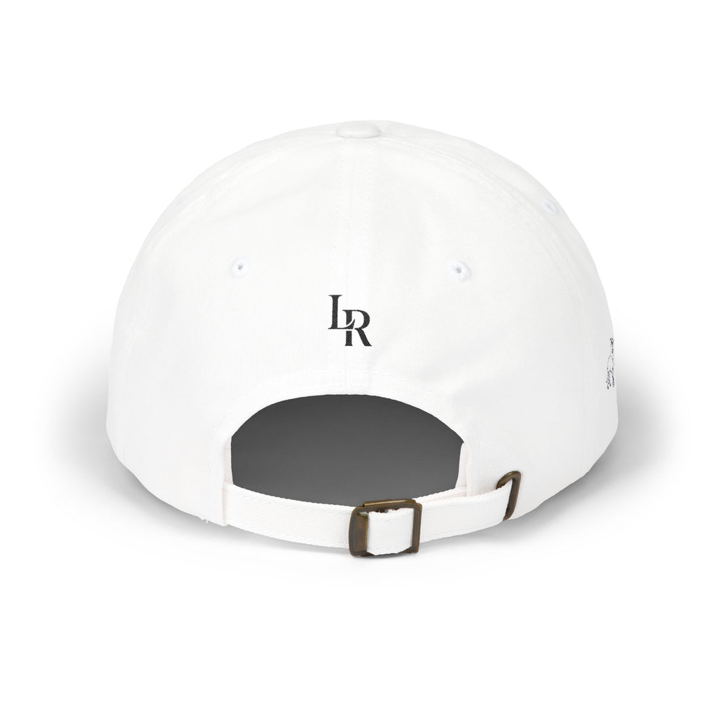 Dad Cap "Live Purposefully." Embroidered Minimalist Hat