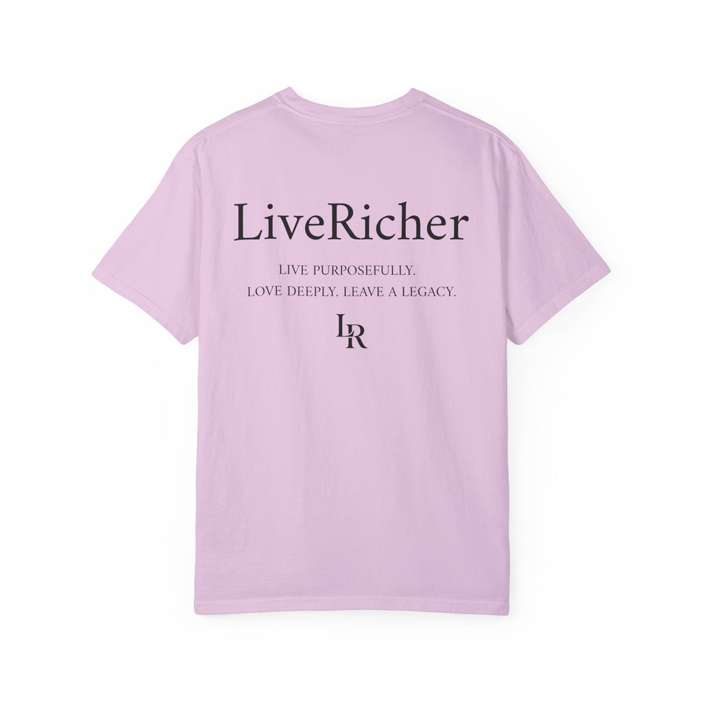 LiveRicher Legacy tee | Rich Where It Matters t-shirt