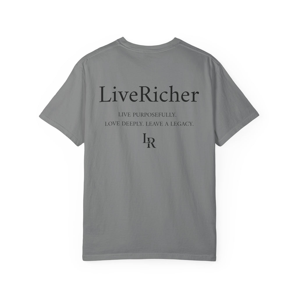 LiveRicher Legacy tee | Rich Where It Matters t-shirt