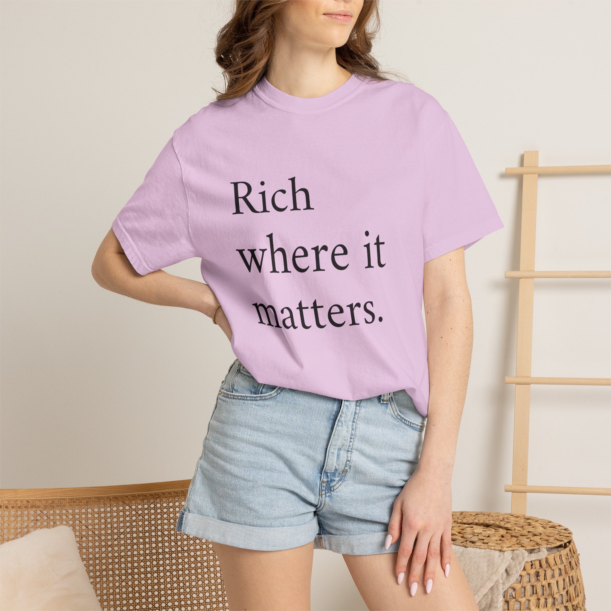 LiveRicher Legacy tee | Rich Where It Matters t-shirt