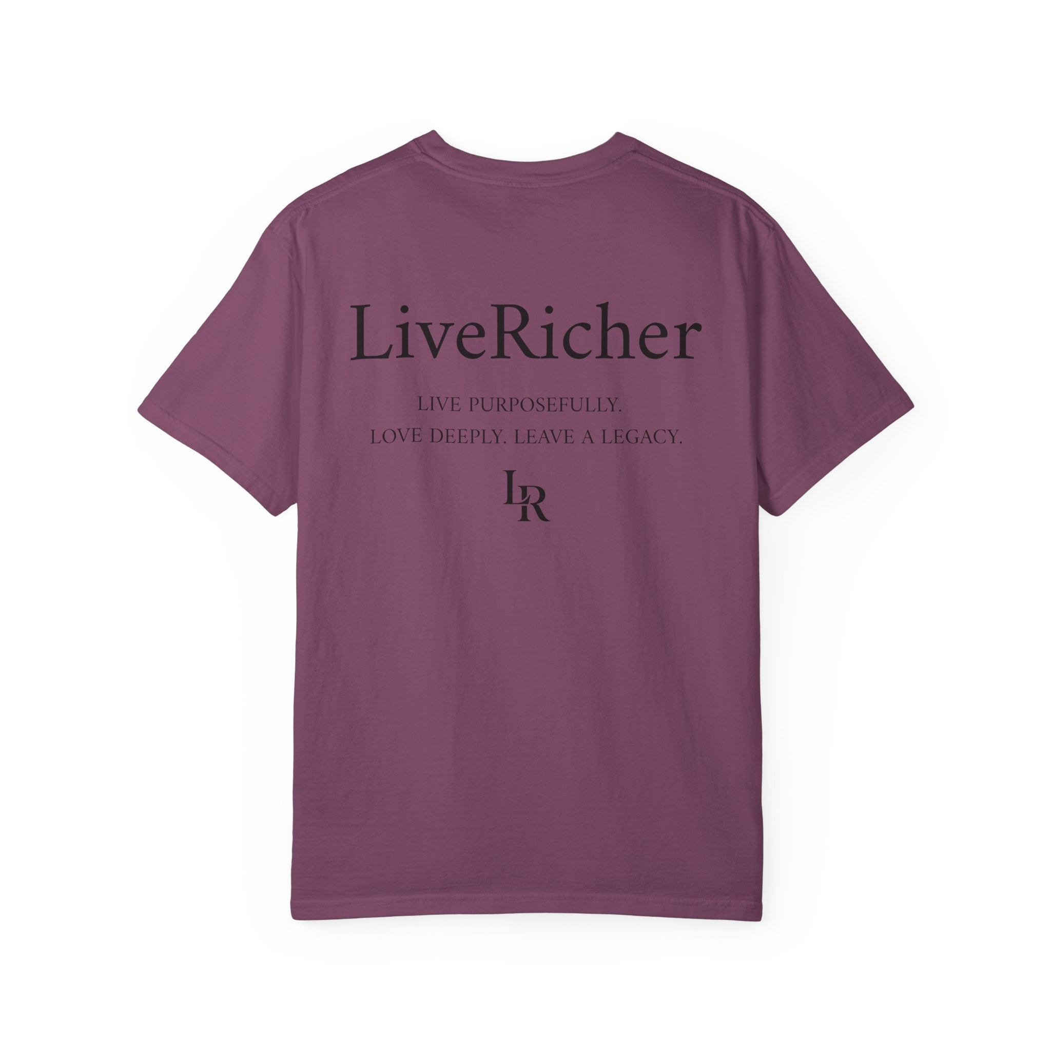 LiveRicher Legacy tee | Rich Where It Matters t-shirt