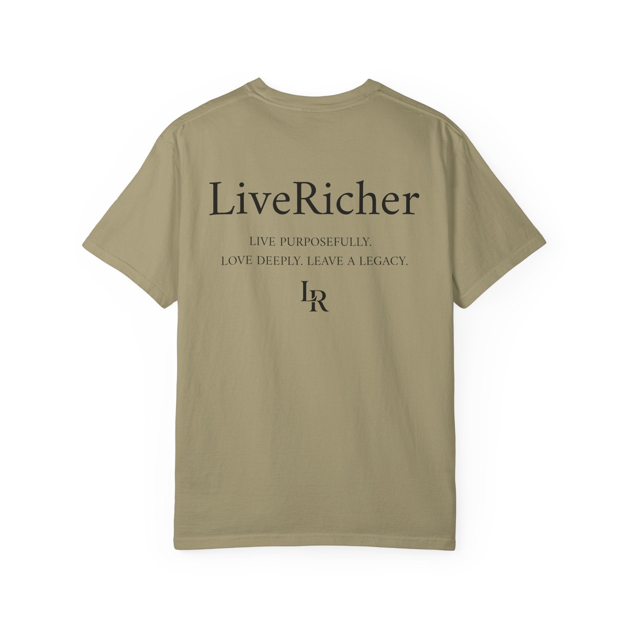 LiveRicher Legacy tee | Rich Where It Matters t-shirt