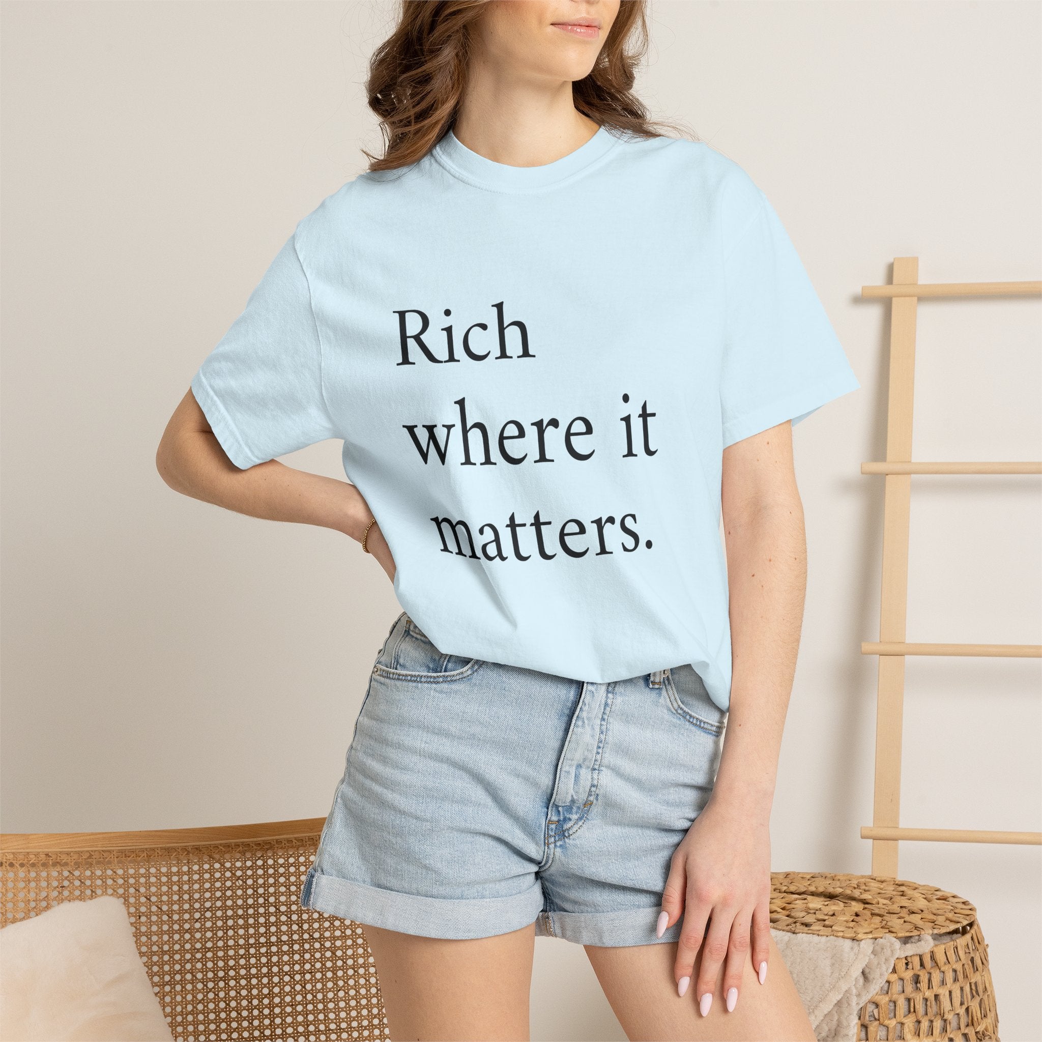 LiveRicher Legacy tee | Rich Where It Matters t-shirt