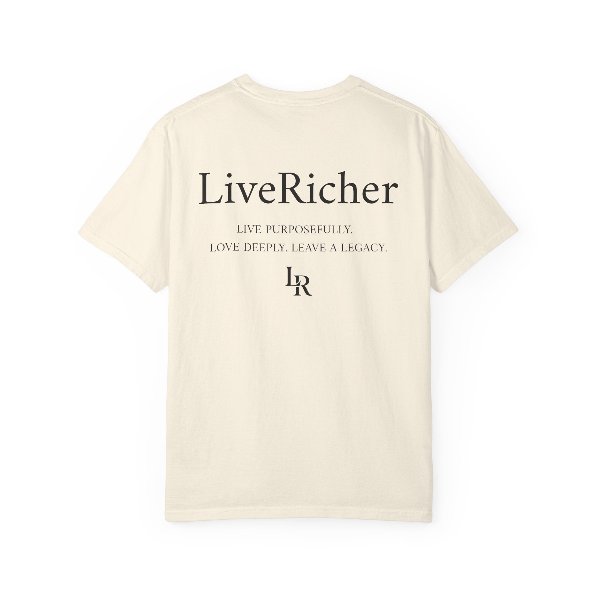 LiveRicher Legacy tee | Rich Where It Matters t-shirt