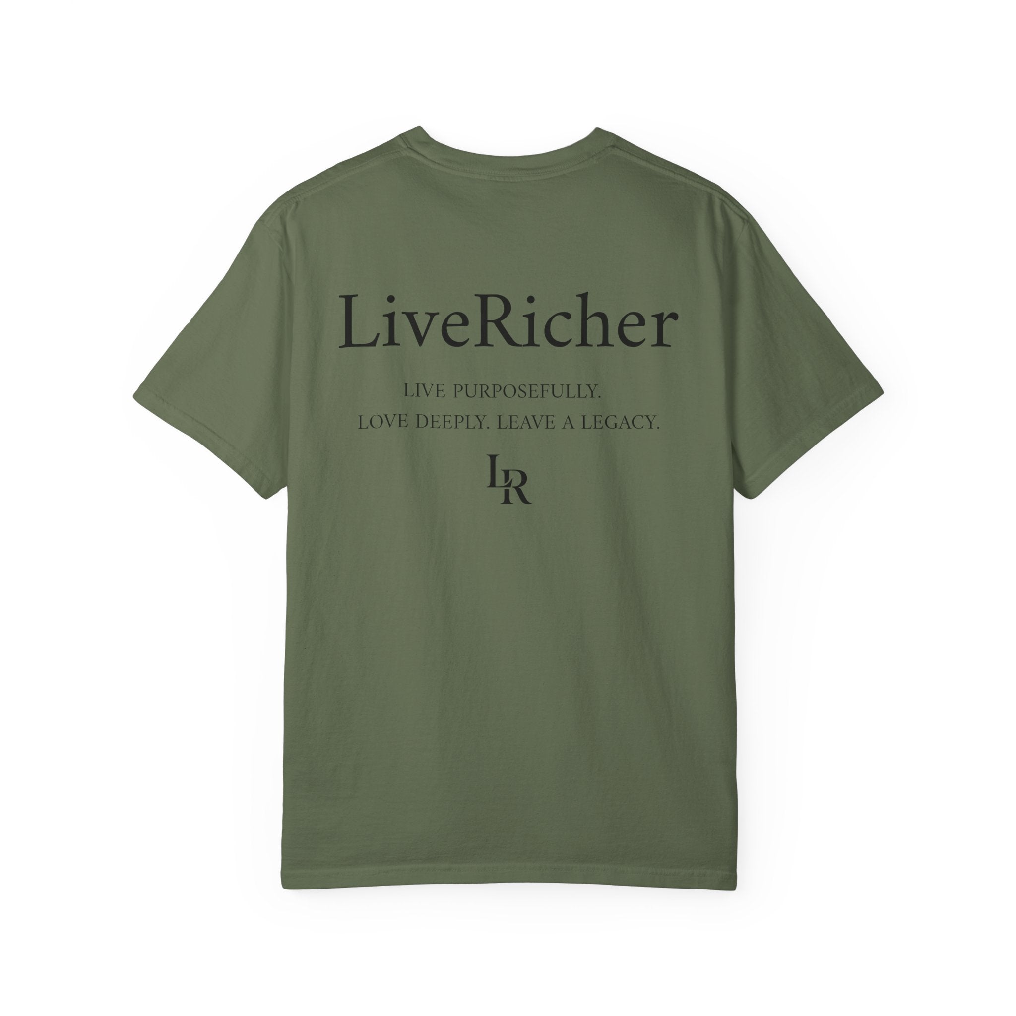 LiveRicher Legacy tee | Rich Where It Matters t-shirt
