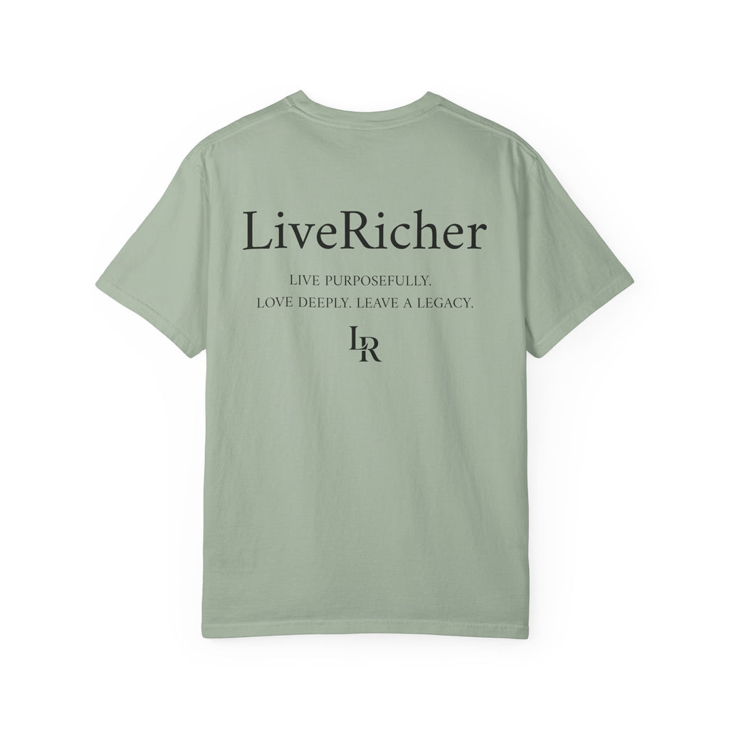 LiveRicher Legacy tee | Rich Where It Matters t-shirt
