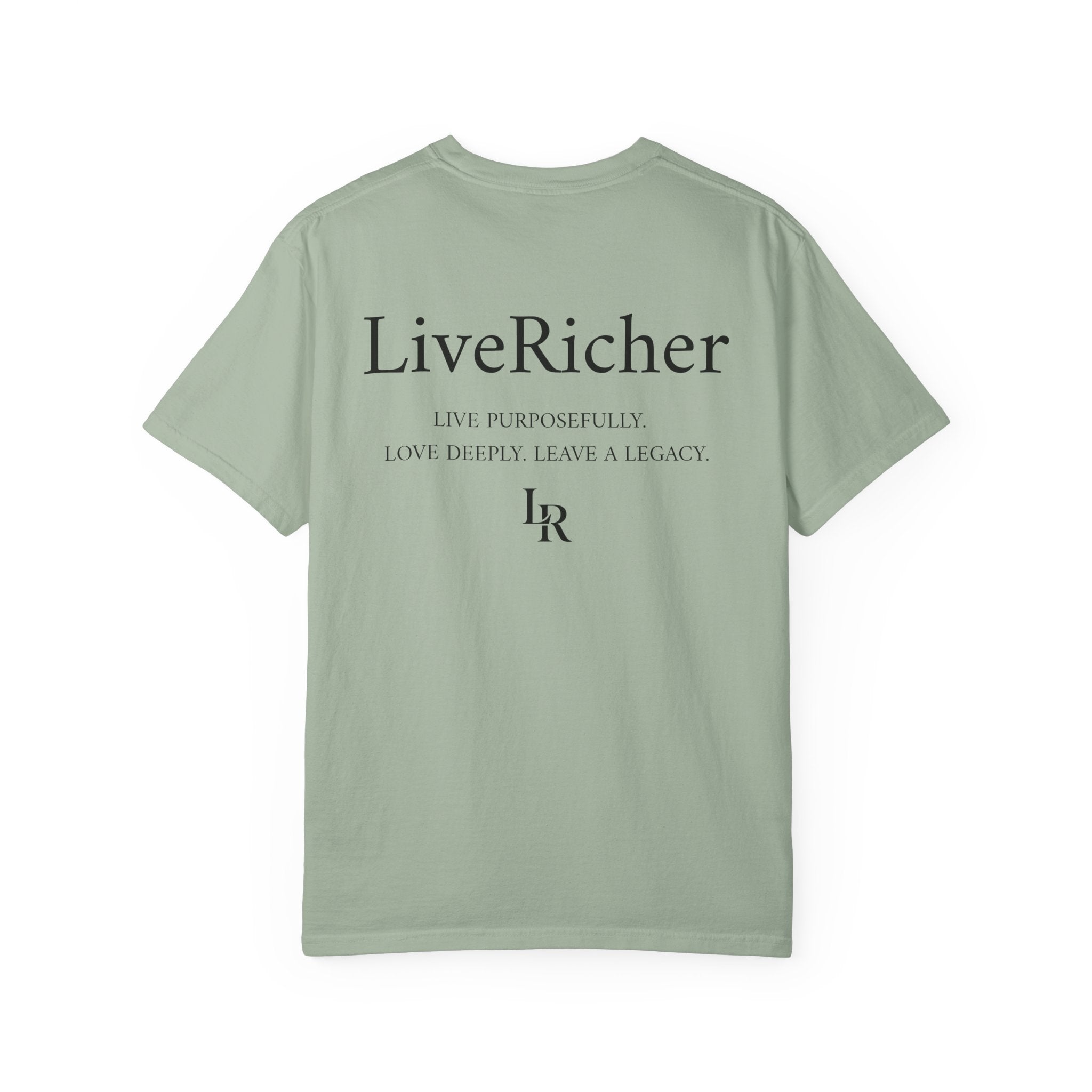 LiveRicher Legacy tee | Rich Where It Matters t-shirt
