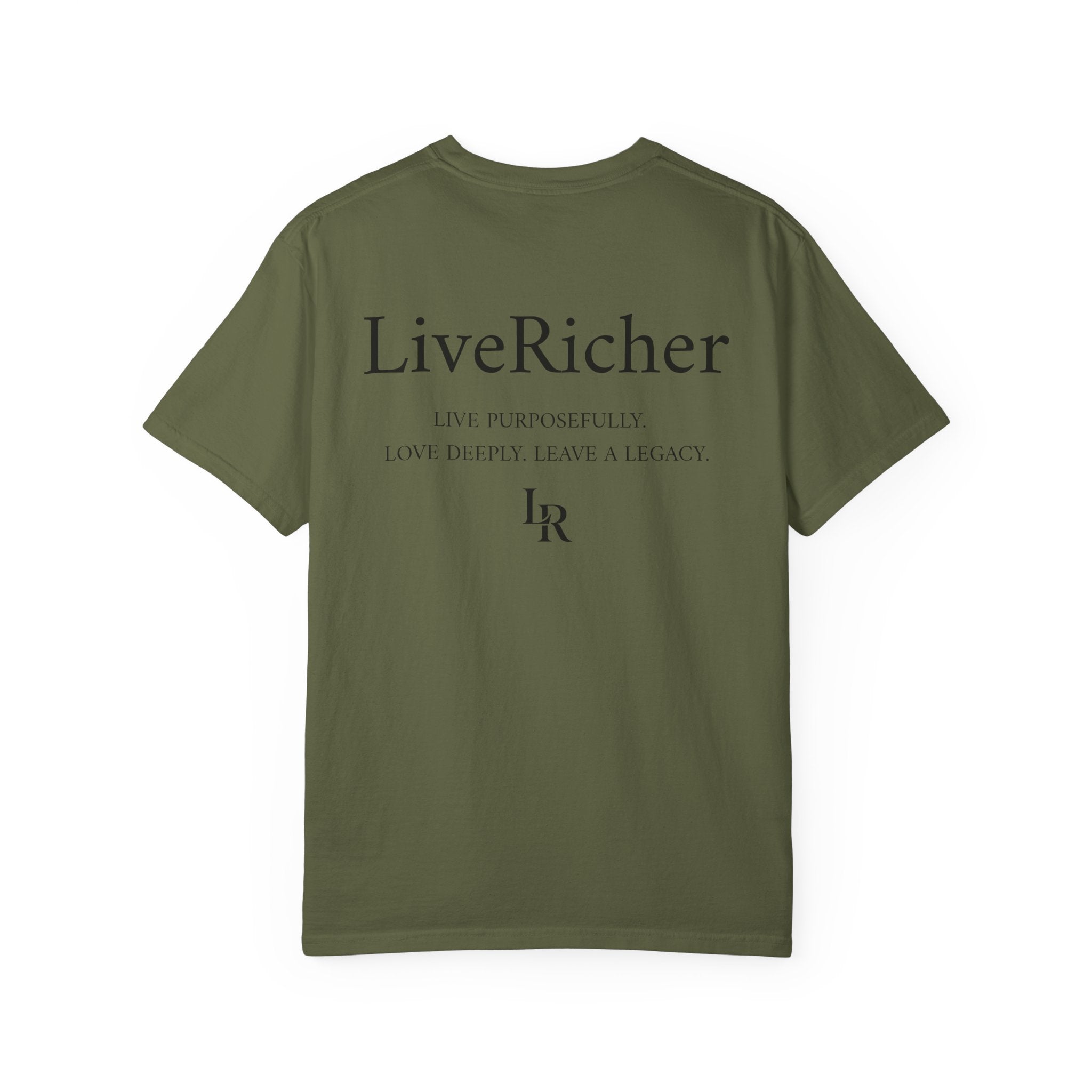 LiveRicher Legacy tee | Rich Where It Matters t-shirt