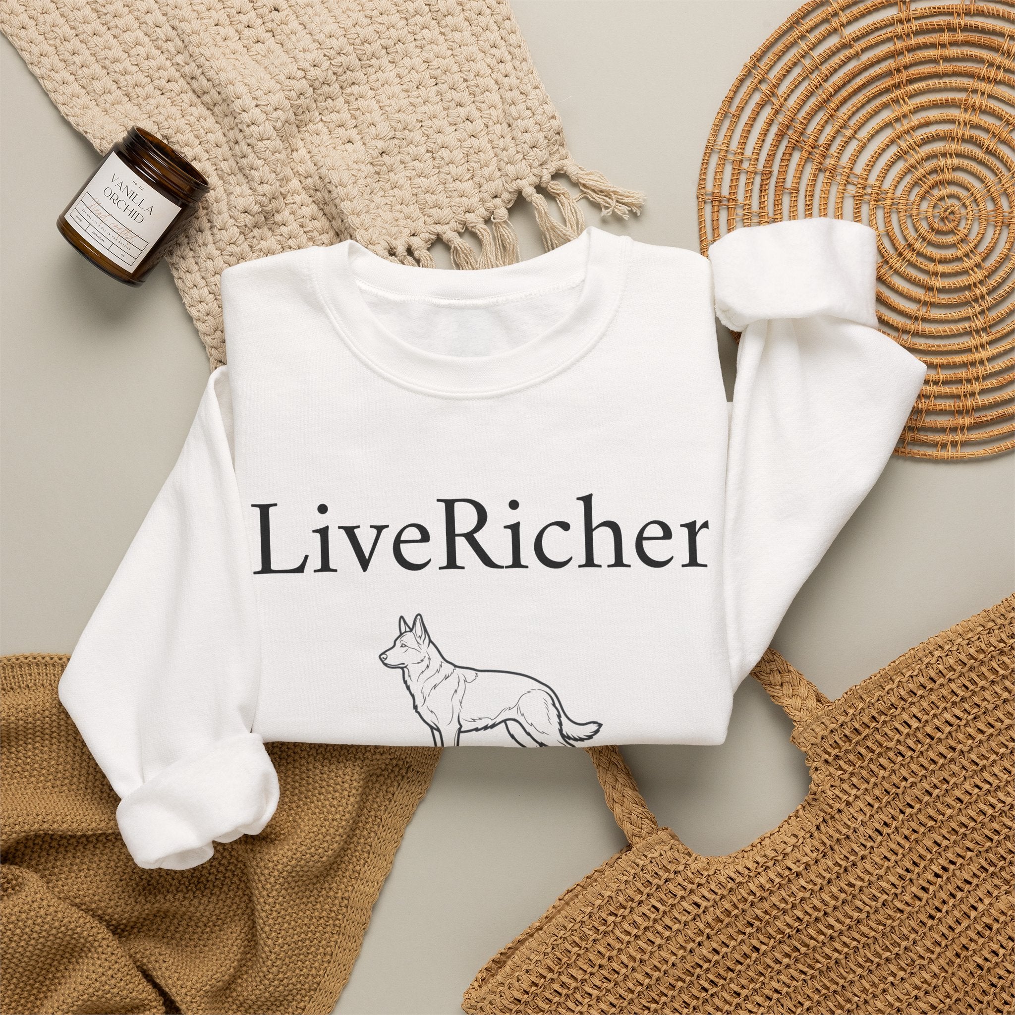 LiveRicher Crewneck Sweatshirt